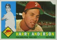 1960 Topps #285 Harry Anderson Baseball Card