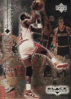 1998 Upper Deck Black Diamond #1 Michael Jordan Single Basketball Card