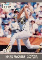 1991 Ultra  #251 Mark McGwire Baseball Card