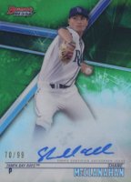 2018 Bowman's Best Best of 2018 Autographs #B18SM Shane McClanahan Green Baseball Card