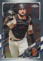 2021 Topps Chrome #109 Joey Bart Baseball Card