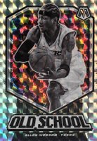 2019 Panini Mosaic Old School #14 Allen Iverson Mosaic Basketball Card
