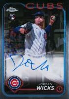 2024 Topps Chrome Update Chrome Baseball Update Series Autographs #ACJW Jordan Wicks Baseball Card
