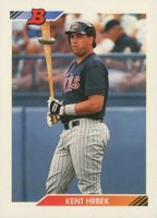 1992 Bowman #445 Kent Hrbek Baseball Card