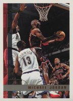 1997 Topps #123 Michael Jordan O-Pee-Chee Basketball Card
