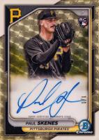 2024 Bowman Chrome Chrome Rookie Autographs #CRAPS Paul Skenes Superfractor 1/1 Baseball Card
