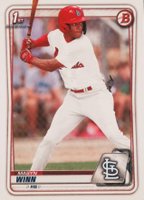 2020 Bowman Draft #BD59 Masyn Winn Baseball Card