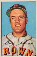 1952 Bowman #245 George Schmees Baseball Card