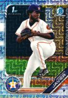 2019 Bowman Mega Box Chrome #32 Cristian Javier Baseball Card