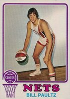 1973 Topps #216 Bill Paultz Basketball Card
