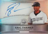2010 Bowman Platinum Prospect Autograph #BPAET Eric Thames Baseball Card