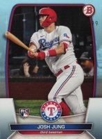 2023 Bowman #43 Josh Jung Sky Blue Baseball Card