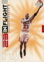 1998 Upper Deck Michael Jordan Living Legend In-Flight #IF3 Michael Jordan Basketball Card