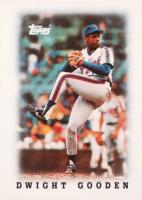 1988 Topps Mini League Leaders #60 Dwight Gooden Baseball Card