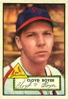 1952 Topps #280 Cloyd Boyer Baseball Card