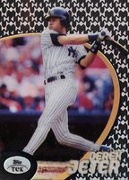 1998 Topps Tek #14 Derek Jeter Pattern 61 Baseball Card
