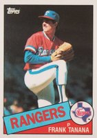 1985 Topps #55 Frank Tanana Baseball Card
