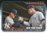 2024 Topps #315 Aaron Judge/Anthony Rizzo Baseball Card