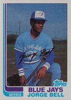 1982 Topps #254 Jorge Bell Baseball Card