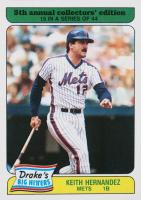1985 Drake's #15 Keith Hernandez Baseball Card