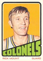 1972 Topps #237 Rick Mount Basketball Card
