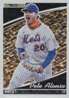 2022 Topps Update Black Gold #BG16 Pete Alonso Baseball Card