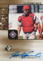 2000 SPx Signature #X-IR Ivan Rodriguez Baseball Card
