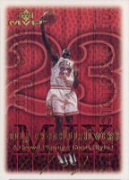 1999 Upper Deck MVP #183 Michael Jordan Gold Script Basketball Card