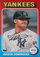 2024 Topps Heritage #399 Jasson Dominguez Baseball Card