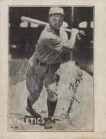 1932 Strip Card # Jimmie Foxx Correct spell Jimmie Baseball Card