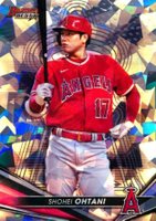 2022 Bowman's Best #25 Shohei Ohtani Atomic Refractor Baseball Card