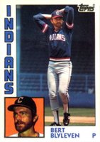1984 Topps Tiffany #789 Bert Blyleven Baseball Card