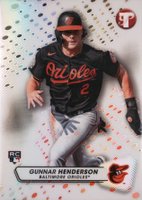 2023 Topps Pristine #29 Gunnar Henderson Refractor Baseball Card