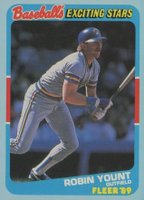 1989 Fleer Exciting Stars #44 Robin Yount Baseball Card