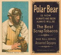 1909 White Borders Polar Bear #255 Red Kleinow Boston Baseball Card