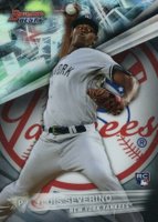 2016 Bowman's Best  #6 Luis Severino Refractor Baseball Card