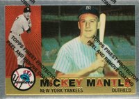 1996 Topps #10 Mickey Mantle Commemorative Baseball Card