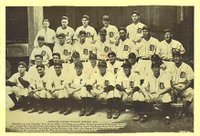 1936 Glossy Finish & Leather # American League Pennant Winners Glossy Baseball Card