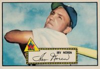 1952 Topps #40 Irv Noren Red Back Baseball Card