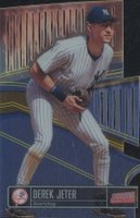 1999 Stadium Club Triumvirate #T4A Derek Jeter Luminous Baseball Card