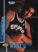 1997 Upper Deck Starting Lineup #SL2 Tim Duncan Basketball Card