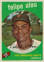 1959 Topps #102 Felipe Alou Baseball Card