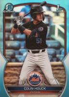 2023 Bowman Draft #BDC175 Colin Houck Chrome-Sky Blue Baseball Card