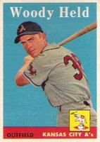 1958 Topps #202 Woody Held Baseball Card