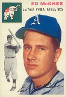1954 Topps #215 Ed McGhee Baseball Card