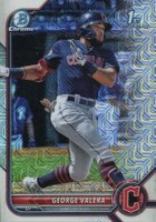 2022 Bowman Mega Box Chrome #22 George Valera Baseball Card
