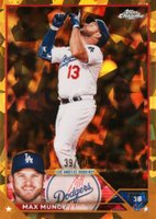 2023 Topps Chrome Sapphire #519 Max Muncy Gold Baseball Card