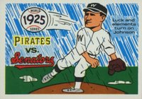 1970 Fleer World Series #22 1925 Pirates vs. Senators Baseball Card