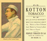 1911 Kotton # Eddie Plank Baseball Card