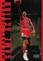 1998 Upper Deck MJ Living Legend Game Action #G29 Michael Jordan Red Basketball Card